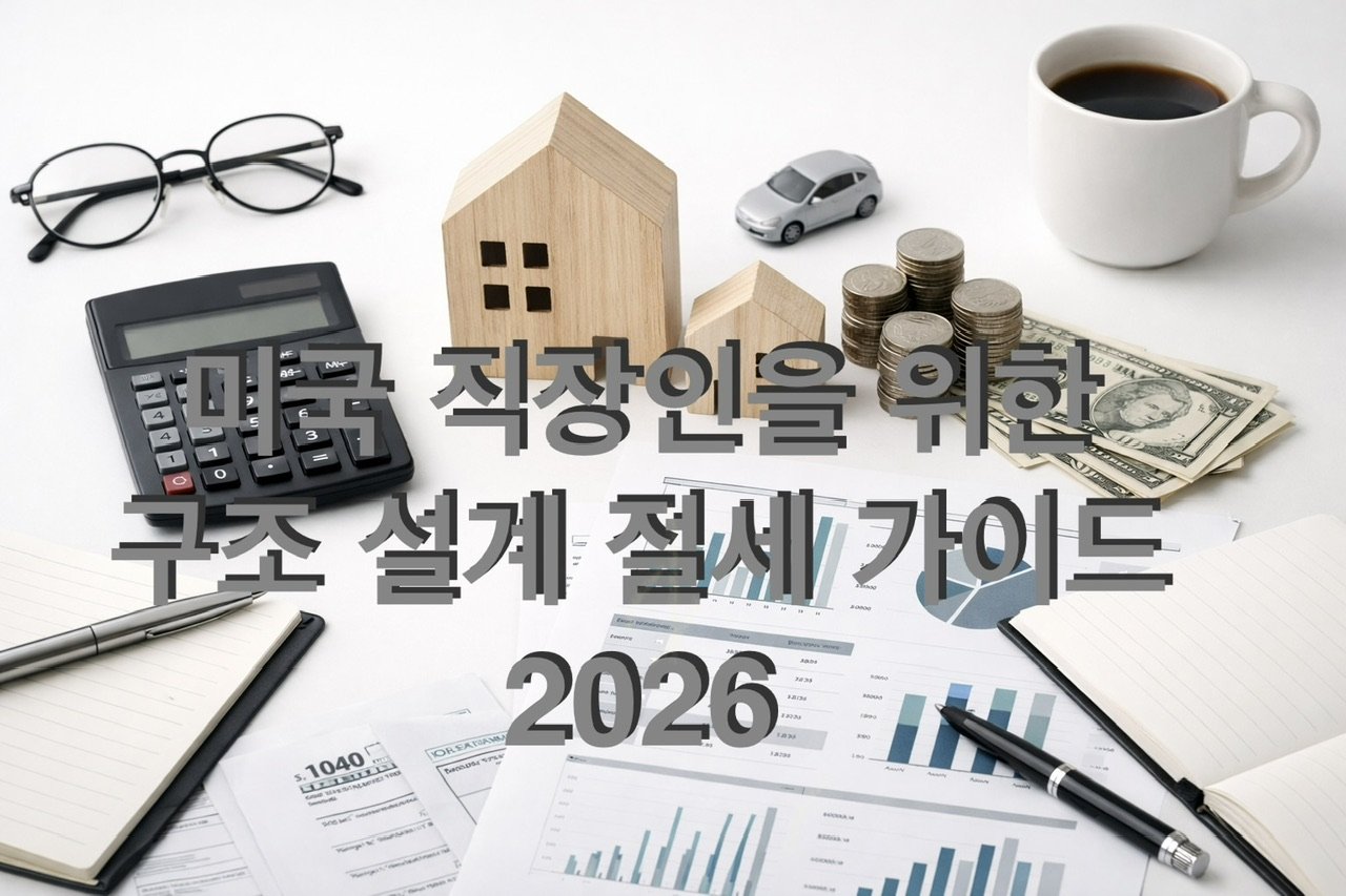 📝 [세무 인사이트]미국 직장인을 위한 구조 설계 절세 가이드 (2026)